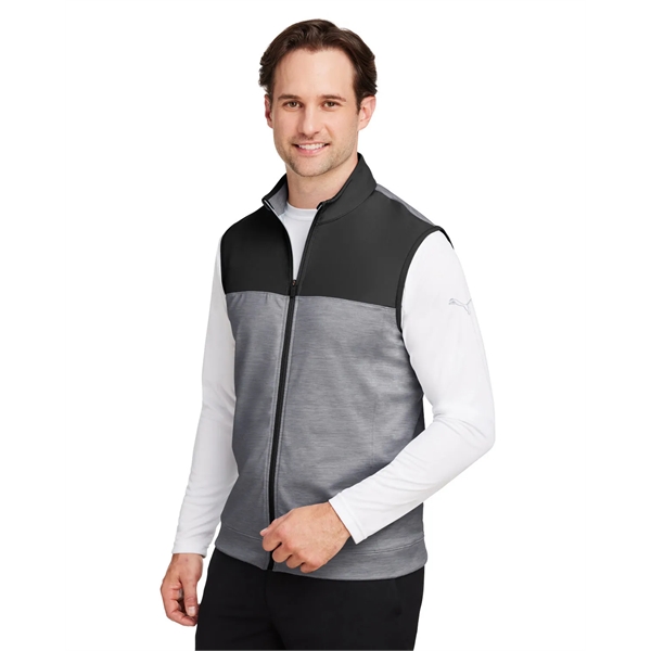 Puma Golf Men's Cloudspun Colorblock Vest - Puma Golf Men's Cloudspun Colorblock Vest - Image 10 of 15