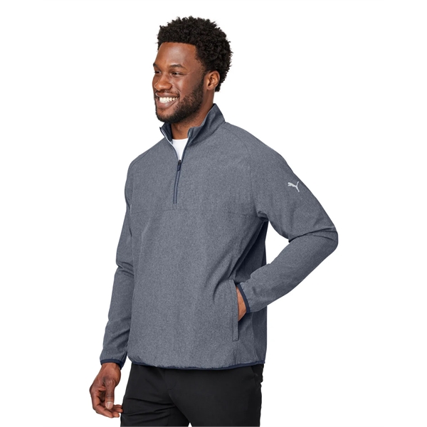 Puma Golf Men's Coastal Woven Quarter-Zip