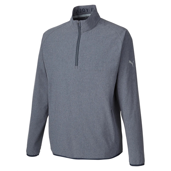 Puma Golf Men's Coastal Woven Quarter-Zip