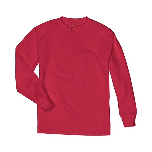 Hanes Youth Authentic-T Long-Sleeve T-Shirt - Hanes Youth Authentic-T Long-Sleeve T-Shirt - Image 33 of 46