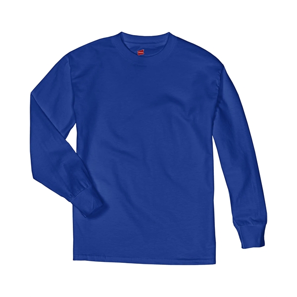 Hanes Youth Authentic-T Long-Sleeve T-Shirt - Hanes Youth Authentic-T Long-Sleeve T-Shirt - Image 39 of 46