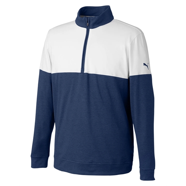 Puma Golf Men's Cloudspun Warm Up Quarter-Zip - Puma Golf Men's Cloudspun Warm Up Quarter-Zip - Image 22 of 23