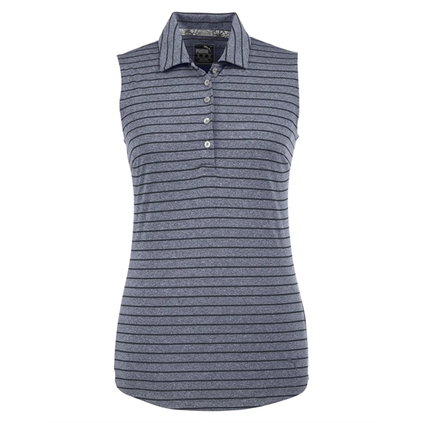 Puma Golf Ladies' Rotation Stripe Sleeveless Polo