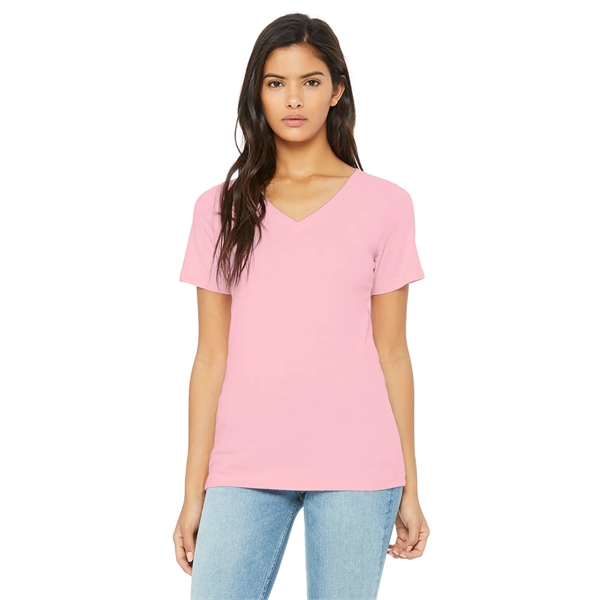 Bella + Canvas Ladies' Relaxed Jersey V-Neck T-Shirt - Bella + Canvas Ladies' Relaxed Jersey V-Neck T-Shirt - Image 56 of 220