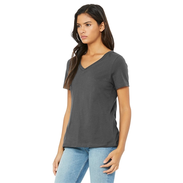 Bella + Canvas Ladies' Relaxed Jersey V-Neck T-Shirt - Bella + Canvas Ladies' Relaxed Jersey V-Neck T-Shirt - Image 191 of 220