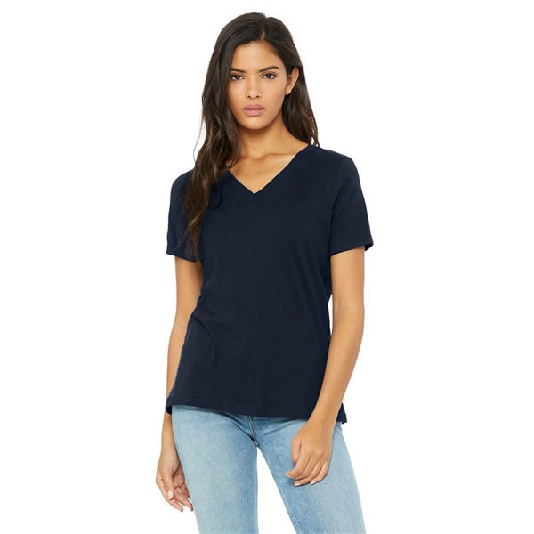 Bella + Canvas Ladies' Relaxed Jersey V-Neck T-Shirt - Bella + Canvas Ladies' Relaxed Jersey V-Neck T-Shirt - Image 151 of 220