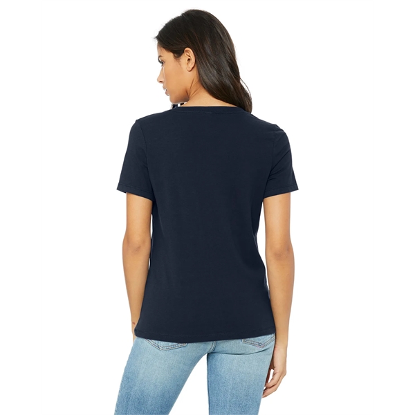 Bella + Canvas Ladies' Relaxed Jersey V-Neck T-Shirt - Bella + Canvas Ladies' Relaxed Jersey V-Neck T-Shirt - Image 112 of 218