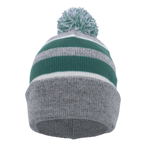 Pacific Headwear Knit Fold-Over Pom-Pom Beanie - Pacific Headwear Knit Fold-Over Pom-Pom Beanie - Image 19 of 130