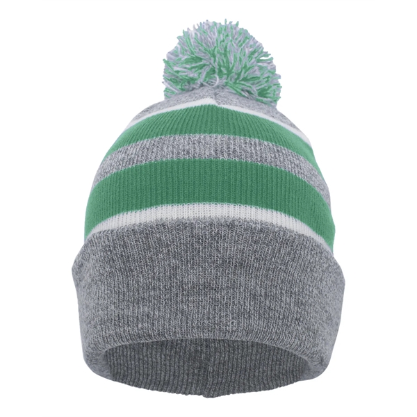 Pacific Headwear Knit Fold-Over Pom-Pom Beanie - Pacific Headwear Knit Fold-Over Pom-Pom Beanie - Image 26 of 130