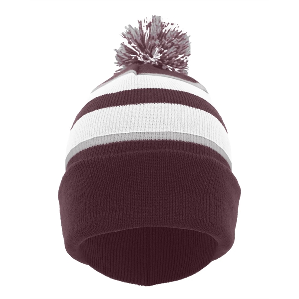 Pacific Headwear Knit Fold-Over Pom-Pom Beanie - Pacific Headwear Knit Fold-Over Pom-Pom Beanie - Image 27 of 130