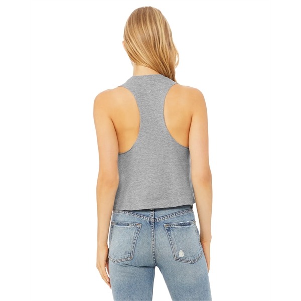 Bella + Canvas Ladies' Racerback Cropped Tank - Bella + Canvas Ladies' Racerback Cropped Tank - Image 61 of 116