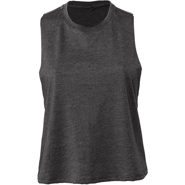 Bella + Canvas Ladies' Racerback Cropped Tank - Bella + Canvas Ladies' Racerback Cropped Tank - Image 68 of 116