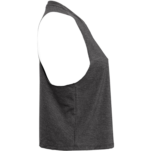 Bella + Canvas Ladies' Racerback Cropped Tank - Bella + Canvas Ladies' Racerback Cropped Tank - Image 70 of 116