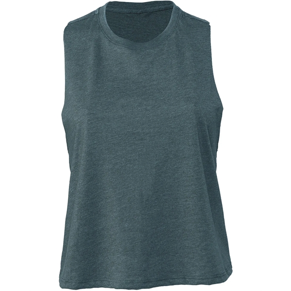 Bella + Canvas Ladies' Racerback Cropped Tank - Bella + Canvas Ladies' Racerback Cropped Tank - Image 74 of 116