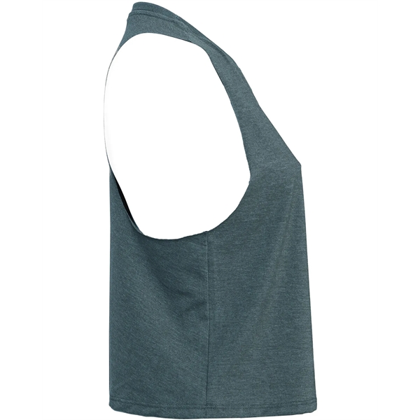 Bella + Canvas Ladies' Racerback Cropped Tank - Bella + Canvas Ladies' Racerback Cropped Tank - Image 76 of 116