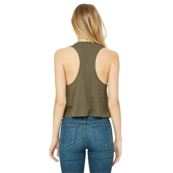 Bella + Canvas Ladies' Racerback Cropped Tank - Bella + Canvas Ladies' Racerback Cropped Tank - Image 78 of 116