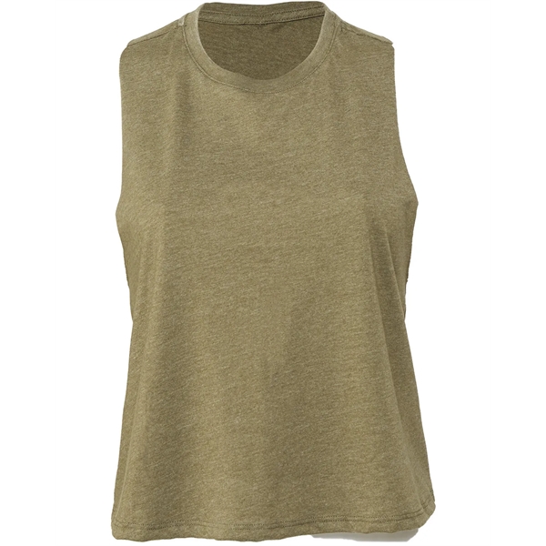 Bella + Canvas Ladies' Racerback Cropped Tank - Bella + Canvas Ladies' Racerback Cropped Tank - Image 80 of 116