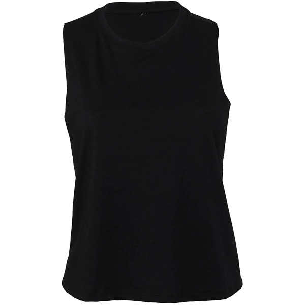 Bella + Canvas Ladies' Racerback Cropped Tank - Bella + Canvas Ladies' Racerback Cropped Tank - Image 92 of 116