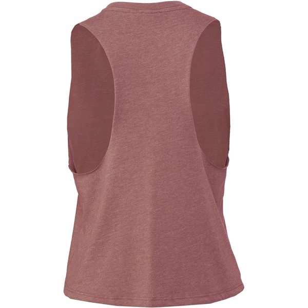 Bella + Canvas Ladies' Racerback Cropped Tank - Bella + Canvas Ladies' Racerback Cropped Tank - Image 107 of 116