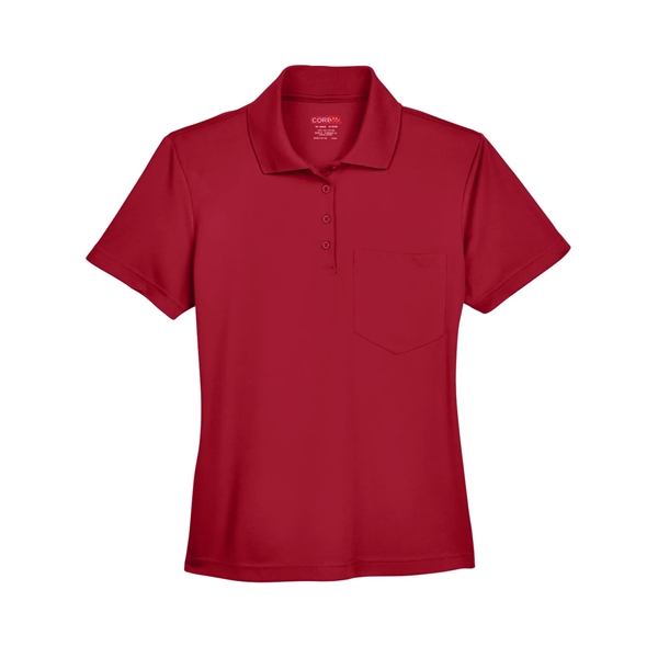 CORE365 Ladies' Origin Performance Pique Polo with Pocket - CORE365 Ladies' Origin Performance Pique Polo with Pocket - Image 52 of 53