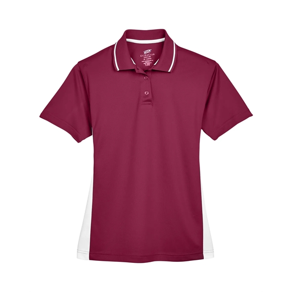 UltraClub Ladies' Cool & Dry Sport Two-Tone Polo - UltraClub Ladies' Cool & Dry Sport Two-Tone Polo - Image 95 of 105