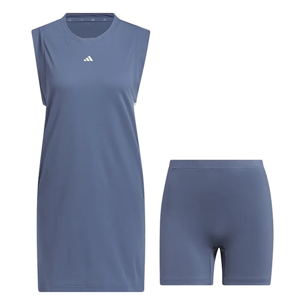 Adidas Ladies Ultimate365 Twistknit Dress - Adidas Ladies Ultimate365 Twistknit Dress - Image 2 of 2