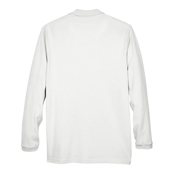 UltraClub Adult Long-Sleeve Classic Pique Polo - UltraClub Adult Long-Sleeve Classic Pique Polo - Image 30 of 42