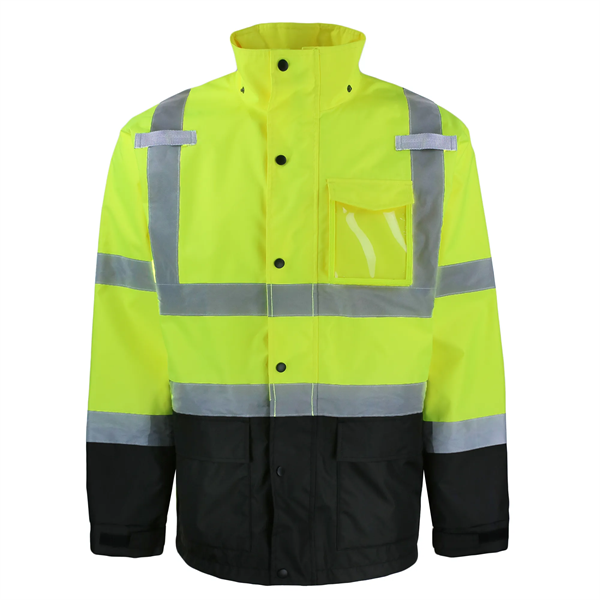 Safety Brite Rain Jacket - Safety Brite Rain Jacket - Image 0 of 3