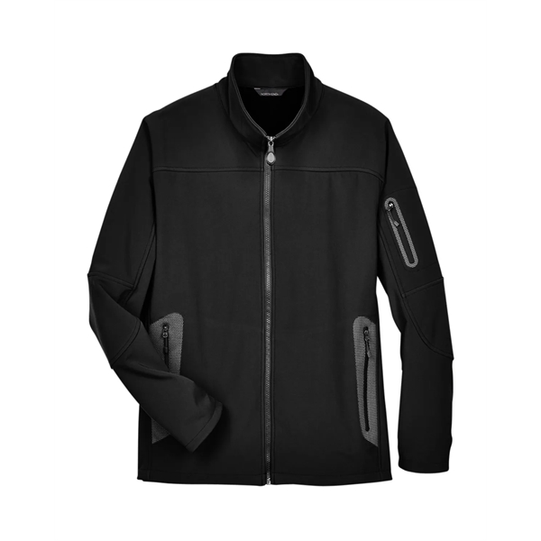 North End Men's Three-Layer Fleece Bonded Soft Shell Tech... - North End Men's Three-Layer Fleece Bonded Soft Shell Tech... - Image 25 of 29