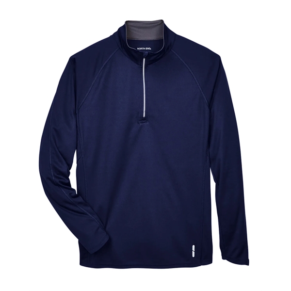 North End Men's Radar Quarter-Zip Performance Long-Sleeve... - North End Men's Radar Quarter-Zip Performance Long-Sleeve... - Image 37 of 44