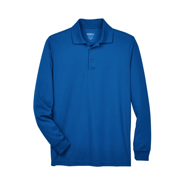 CORE365 Men's Pinnacle Performance Long-Sleeve Pique Polo - CORE365 Men's Pinnacle Performance Long-Sleeve Pique Polo - Image 24 of 49