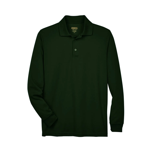 CORE365 Men's Pinnacle Performance Long-Sleeve Pique Polo - CORE365 Men's Pinnacle Performance Long-Sleeve Pique Polo - Image 36 of 49