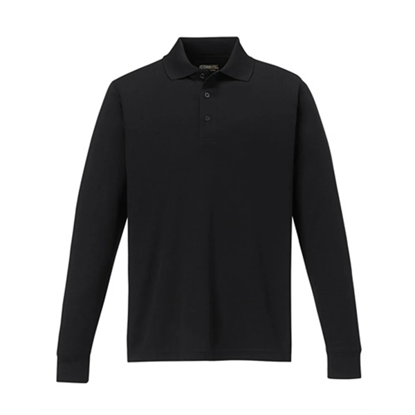 CORE365 Men's Pinnacle Performance Long-Sleeve Pique Polo - CORE365 Men's Pinnacle Performance Long-Sleeve Pique Polo - Image 42 of 49