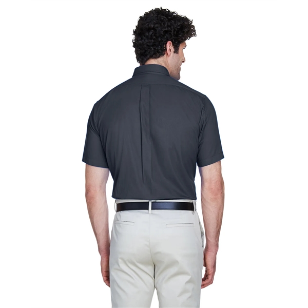 CORE365 Men's Optimum Short-Sleeve Twill Shirt - CORE365 Men's Optimum Short-Sleeve Twill Shirt - Image 3 of 19