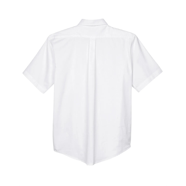 CORE365 Men's Optimum Short-Sleeve Twill Shirt - CORE365 Men's Optimum Short-Sleeve Twill Shirt - Image 13 of 19