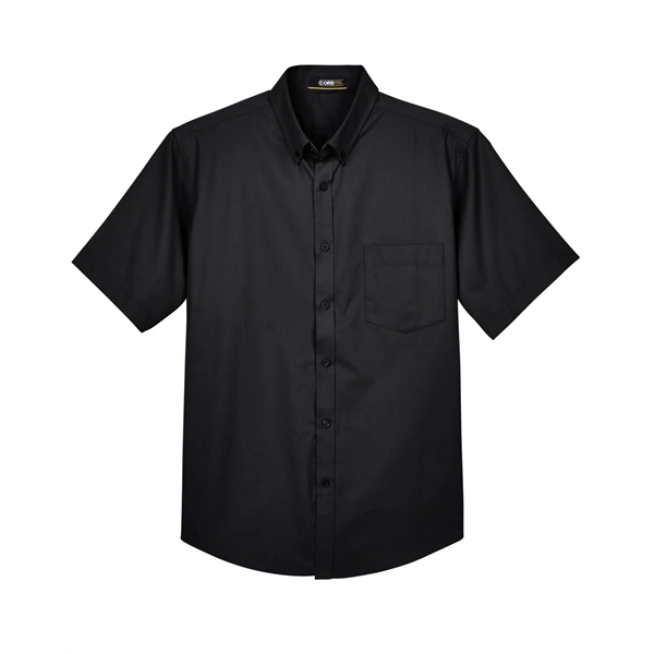 CORE365 Men's Optimum Short-Sleeve Twill Shirt - CORE365 Men's Optimum Short-Sleeve Twill Shirt - Image 15 of 19