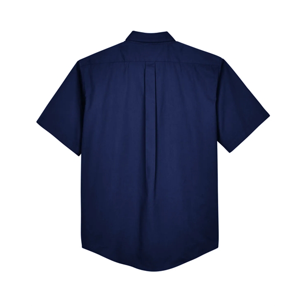 CORE365 Men's Tall Optimum Short-Sleeve Twill Shirt - CORE365 Men's Tall Optimum Short-Sleeve Twill Shirt - Image 10 of 10