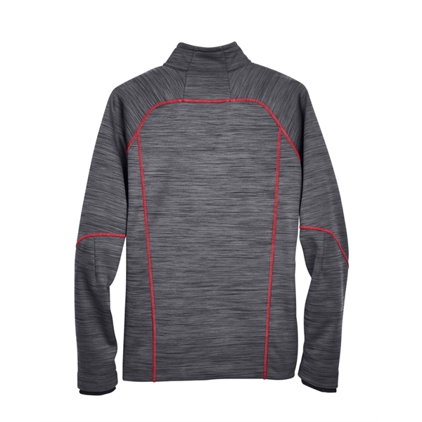 North End Men's Flux Melange Bonded Fleece Jacket - North End Men's Flux Melange Bonded Fleece Jacket - Image 24 of 39