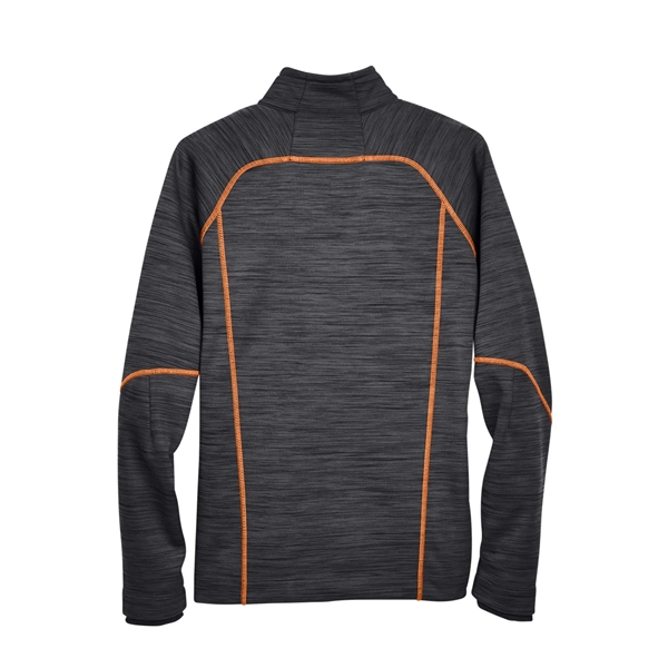 North End Men's Flux Melange Bonded Fleece Jacket - North End Men's Flux Melange Bonded Fleece Jacket - Image 34 of 39