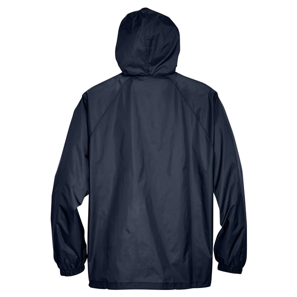 UltraClub Adult Quarter-Zip Hooded Pullover Pack-Away Jacket - UltraClub Adult Quarter-Zip Hooded Pullover Pack-Away Jacket - Image 31 of 31