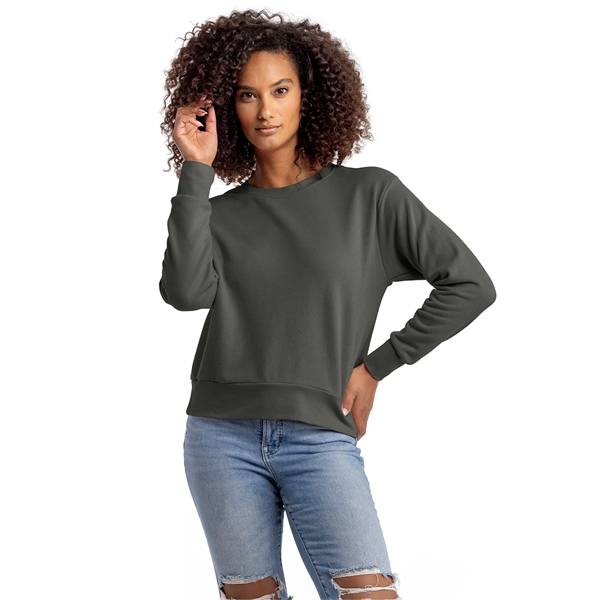 Next Level Apparel Ladies' Laguna Sueded Sweatshirt - Next Level Apparel Ladies' Laguna Sueded Sweatshirt - Image 5 of 34