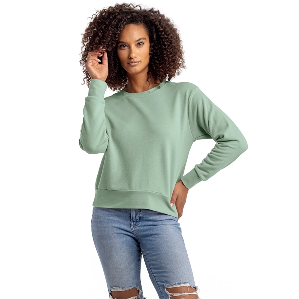 Next Level Apparel Ladies' Laguna Sueded Sweatshirt - Next Level Apparel Ladies' Laguna Sueded Sweatshirt - Image 20 of 34