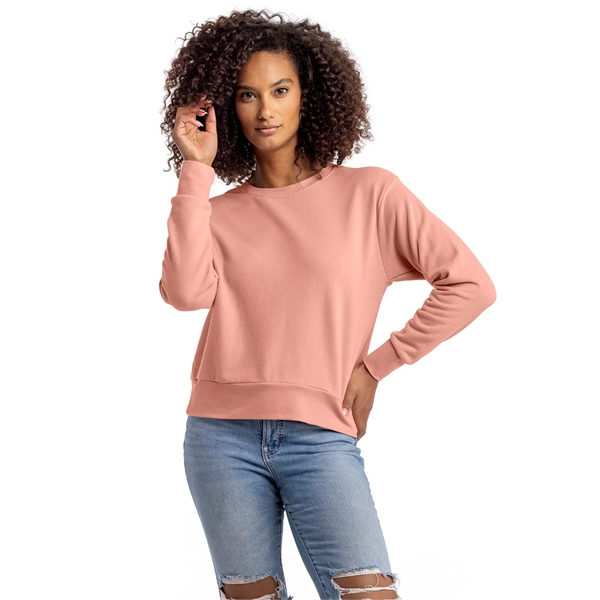 Next Level Apparel Ladies' Laguna Sueded Sweatshirt - Next Level Apparel Ladies' Laguna Sueded Sweatshirt - Image 25 of 34