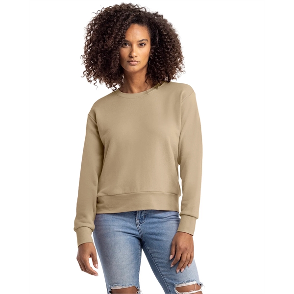 Next Level Apparel Ladies' Laguna Sueded Sweatshirt - Next Level Apparel Ladies' Laguna Sueded Sweatshirt - Image 30 of 34