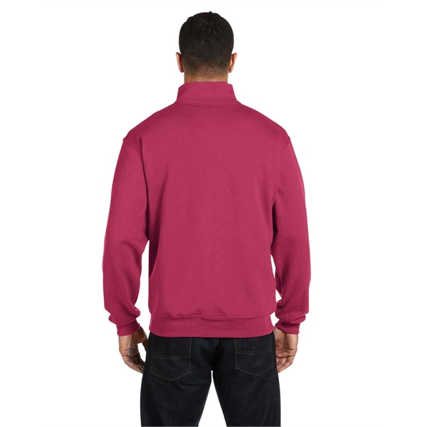 Jerzees Adult NuBlend® Quarter-Zip Cadet Collar Sweatshirt - Jerzees Adult NuBlend® Quarter-Zip Cadet Collar Sweatshirt - Image 76 of 77