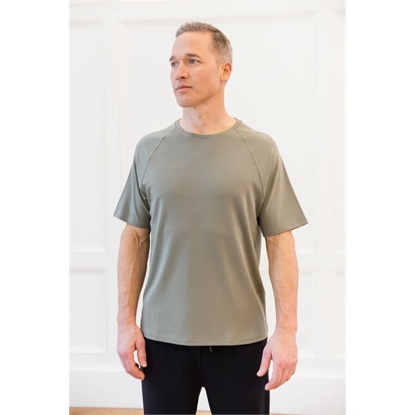 Men's Bamboo Ultra-Soft Raglan Tee - Men's Bamboo Ultra-Soft Raglan Tee - Image 7 of 9