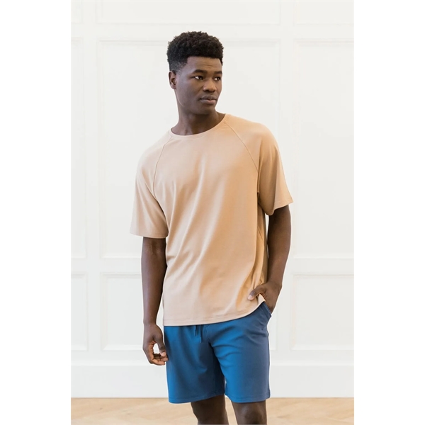 Men's Bamboo Ultra-Soft Raglan Tee - Men's Bamboo Ultra-Soft Raglan Tee - Image 8 of 9