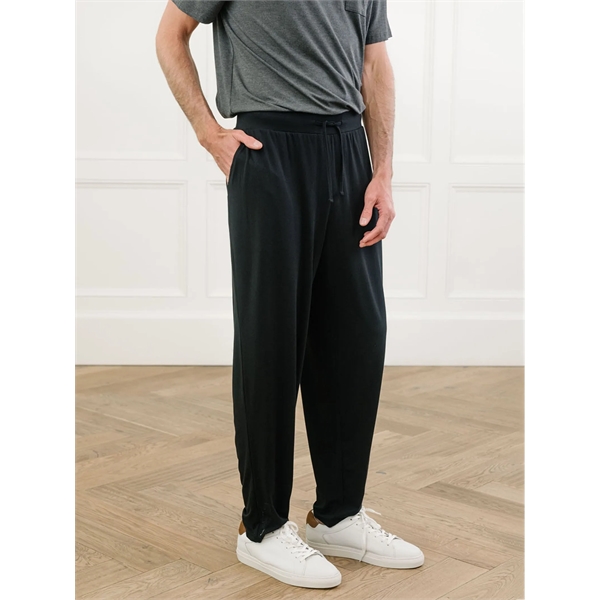 Men's Bamboo Pajama Pant in Stretch-Knit - Men's Bamboo Pajama Pant in Stretch-Knit - Image 3 of 4