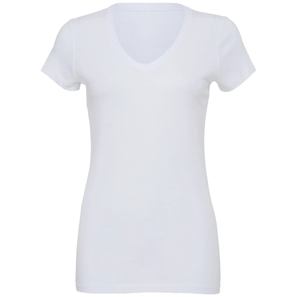 Bella + Canvas Ladies' Jersey Short-Sleeve V-Neck T-Shirt - Bella + Canvas Ladies' Jersey Short-Sleeve V-Neck T-Shirt - Image 77 of 113