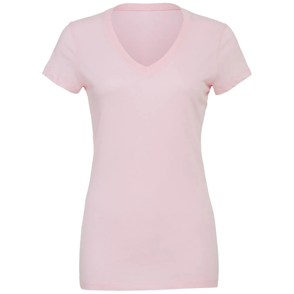 Bella + Canvas Ladies' Jersey Short-Sleeve V-Neck T-Shirt - Bella + Canvas Ladies' Jersey Short-Sleeve V-Neck T-Shirt - Image 80 of 113